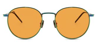 Italia Independent II 0305 149.052 Mens Sunglasses Green Size 50