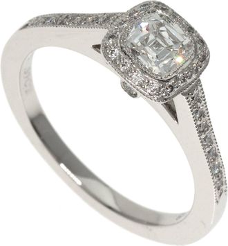 Tiffany & Co. Platinum Platinum 950 Band Ring (Pre-Owned)