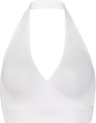 BraBar/Boutique Hug Backless Halter Bralette in White at Nordstrom, Size X-Small
