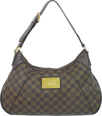 Louis Vuitton Thames Damier Brown Canvas Handbag (Pre-Owned)