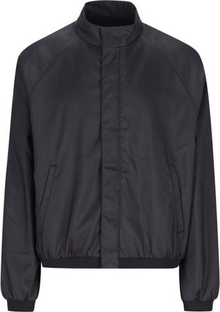 Gucci Black Mock Collar Jacket