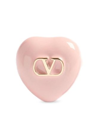 Valentino Garavani Coeur Royal ring - Roze