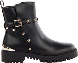 Guess Charlotte Enkelboot - Dames - Enkellaarsjes - Zwart - 37 EU - Polyester - Schoenen