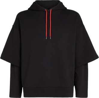 Karl Lagerfeld X Disney Hoodie - Heren - Hoodies - Zwart - M - Katoen - Hoodies & sweatvesten