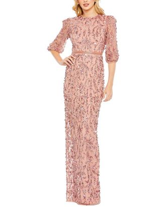 Mac Duggal Embellished Column Gown