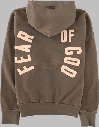 Fear of God Logo Cotton Sweatshirt - Brown