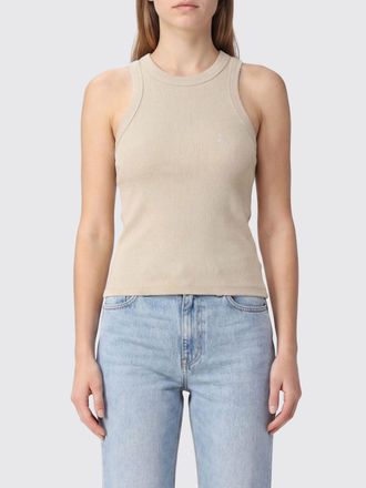 Icon Denim Los Angeles Top slim fit in cotone con logo ricamato