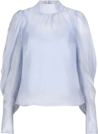 Dante6 Dames, Blouses & Shirts, Blauw, Maat: XL Viscose