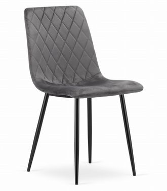 OEM Silla Turin - Terciopelo Gris Oscuro X 1