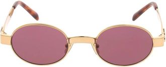 Miu Miu MU B51S Zonnebril - unisex - Zonnebrillen - Geel - ONE Size - Accessoires
