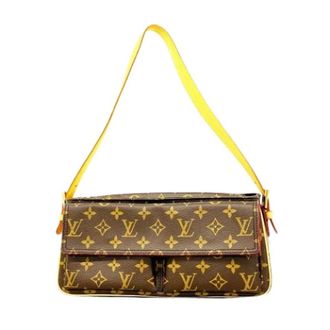 Louis Vuitton Pre-owned Shoulder Bags, female, Brown, Size: ONE SIZE Pre-owned Vintage Monogram Canvas Shoulder Bag