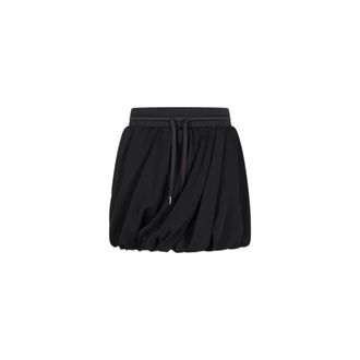 Helmut Lang Short Skirts, female, Black, S, Bubble Skirt