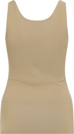 Toteme Womens Sand Tank Top With Side Slits Polyamide Vests & Tops