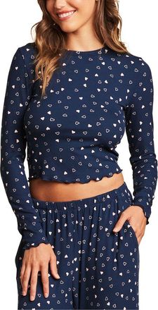Barefoot Dreams Ultra Soft Rib Lettuce Hem Shirt