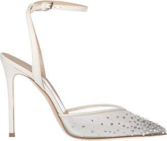Ninalilou Avril D&eacute;collet&eacute; - Dames - Pumps - Wit - 40 EU - Leer - Schoenen