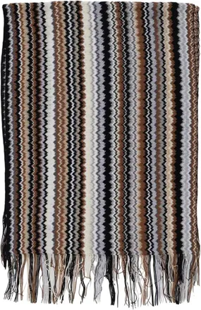 Missoni Multicolor Signature Chevron Scarf