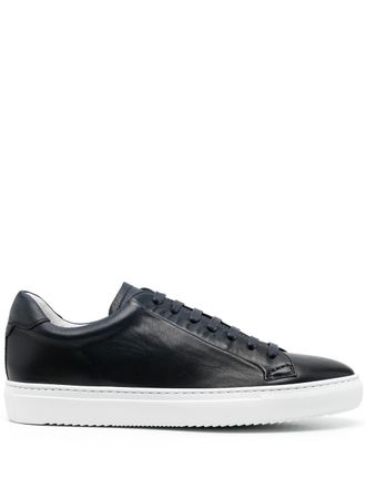 Doucal's lace-up low-top sneakers - Blue