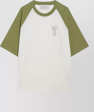 Ami cotton short-sleeve t-shirt