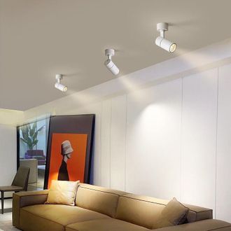 OEM Juego De 2 Focos De Interior Regulables, Luces Led Regulables Para Plantas 3000k/4000k/5000k, Iluminaci&oacute;n Interior De 3w, Iluminaci&oacute;n De Acento Para P