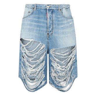 Dsquared2 Destroyed Wash Surfer Shorts