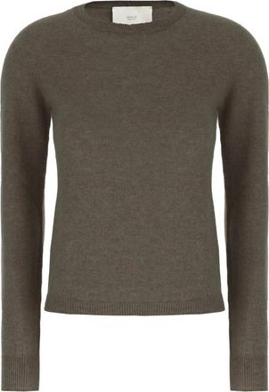 VANIS&Eacute; V74602 Castoro Rondhals Trui - Dames - Cashmere truien - Grijs - M - Kasjmier - Truien & Vesten