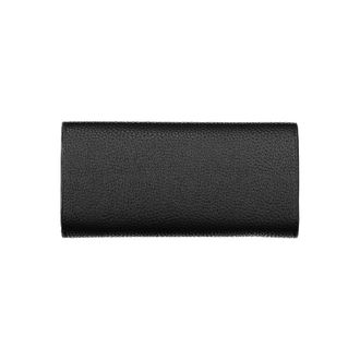 Tommy Hilfiger Pebbled Leather Wallet - Black