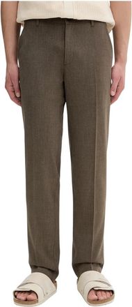 Les Deux Chino Broek - Heren - Straight fit broeken - Grijs - W33 L32 - Katoen - Broeken