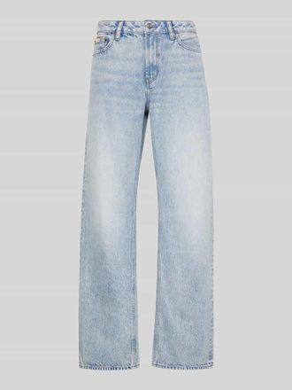 Calvin Klein Jeans Straight Fit Jeans aus reiner Baumwolle in Hellblau, Gr&ouml;&szlig;e 31/32