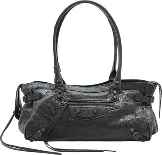 Balenciaga Pre-owned Balenciaga Lambskin Le City East West Shoulder Bag Ladies JP474RQYHXSDZYXE