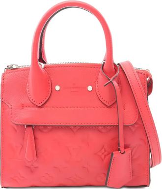 Louis Vuitton Borsa tote Pont Neuf mini - Rosa