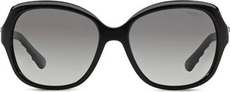Vogue Eyewear Zonnebril met rond montuur - Zwart