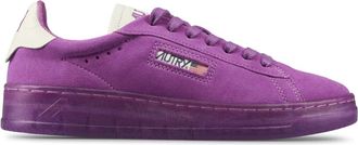 Autry Lage Top Sneakers Dallas Stijl - Dames - Sneakers - Paars - 38 EU - Leer - Schoenen