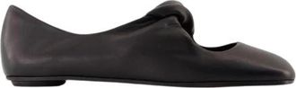 Alexander McQueen Twisted Ballerinas - Dames - Ballerinas - Zwart - 37 1/2 EU - Schoenen