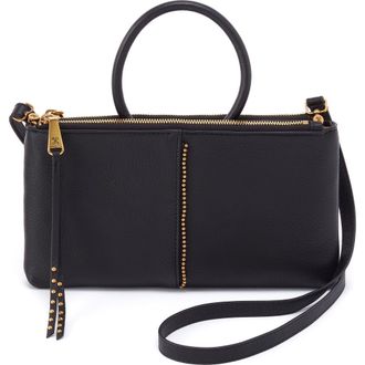 Hobo Sable Stud Crossbody Bag in Black at Nordstrom