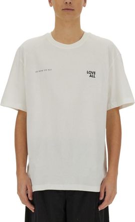 Ih Nom Uh Nit White Crew Neck T-Shirt