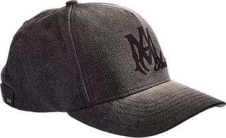 Amiri Leather-Trim Cap