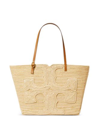 Tory Burch Tory Burch Ella gro&szlig;e Strohtasche