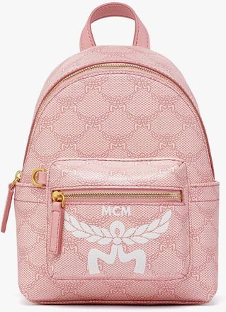 MCM Stark Bebe Boo Backpack In Lauretos
