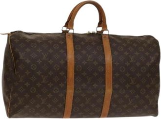Louis Vuitton Pre-owned Weekend Bags, female, Brown, Size: ONE SIZE Pre-owned Canvas louis-vuitton-bags