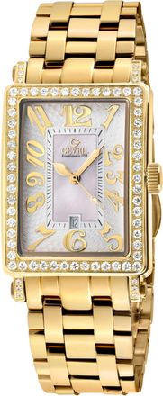 Gevril Group Avenue of Americas Mini Diamond Womens Watch