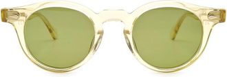 JULIUS TART OPTICAL Harold 45/23 Zonnebril - Dames - Zonnebrillen - Beige - ONE Size - Accessoires