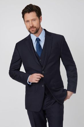 Jeff Banks Navy Twill Soho Suit Jacket