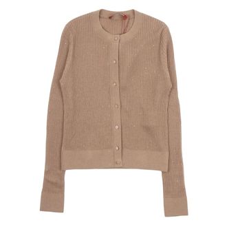 Max Mara Cardigans - female - Max Mara - Cardigans - Brown - M - Knitwear