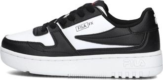 Fila Zwarte Retro Stijl Lage Sneakers - Dames - Sneakers - Zwart - 39 EU - Schoenen