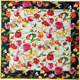 Kenzo Wildflower Vierkante Sjaal - Dames - Zijden sjaals - Veelkleurig - ONE Size - Accessoires