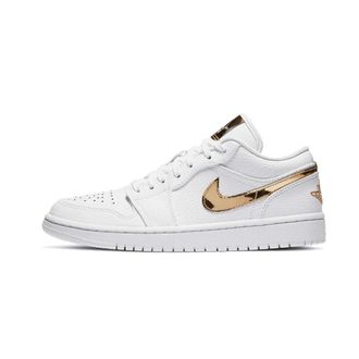 Nike Jordan 1 Retro Low - Sport - Mujer - Blanco - 37 1/2 EU