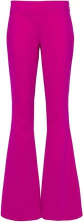 Dsquared2 Wijde broek - Dames - Wijde Broeken - Roze - S - Polyester - Broeken