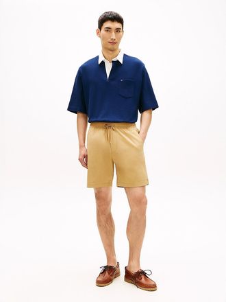 Tommy Hilfiger Mens Regular Fit 7 Garment Washed Short - Beige - XXXL