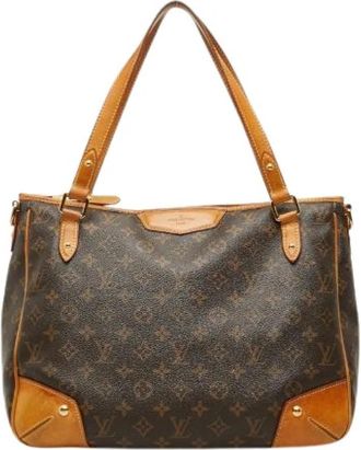 Louis Vuitton Pre-owned Estrela MM Monogram 2way tote bag - Dames - Vintage Shopper - Bruin - ONE Size - Leer - Vintage