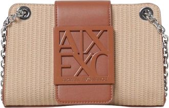 A|X Armani Exchange Donna, Borse, Beige, Taglia unica, new